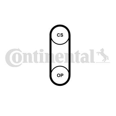Correa dentada - CONTITECH-CT1218