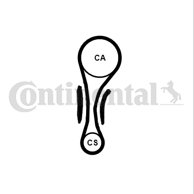 Juego de correas dentadas - CONTITECH-CT1210K1 Juego de correas dentadas - CONTITECH-CT1210K1