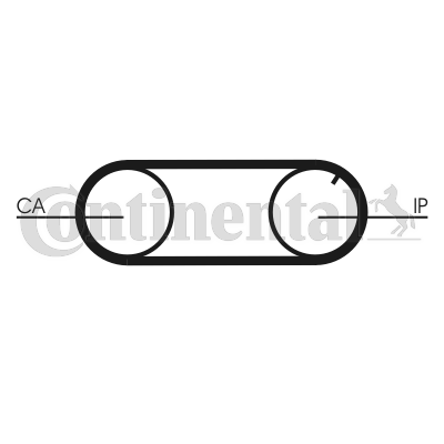 Correa dentada - CONTITECH-CT641