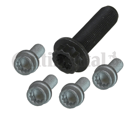 Kit tornillos, cigüeñal polea - CONTITECH-MS51